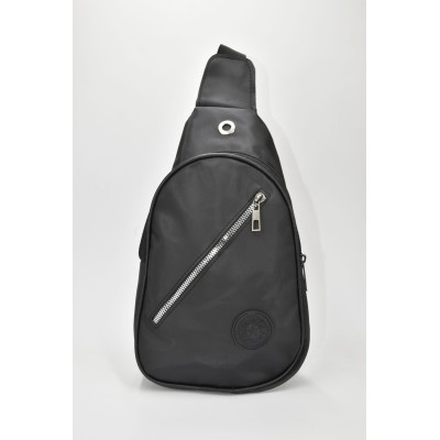 David Polo Unisex Freebag, δύο διαμερίσματα Μαύρο