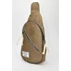 David Polo Unisex τσάντα Freebag βελούδο με δύο θήκες Βιζόν David Polo Unisex τσάντα Freebag βελούδο με δύο θήκες Βιζόν
