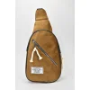 David Polo Unisex τσάντα Freebag βελουδί με δύο θήκες Καφέ David Polo Unisex τσάντα Freebag βελουδί με δύο θήκες Καφέ