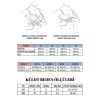 Γυναικείο σετ κορσές με μπανέλα δικτυωτό και στρινγκ μαύρο