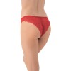 Γυναικείο sexy κιλοτάκι bikini δαντέλα κόκκινο 2 τεμ