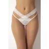 Γυναικείο sexy κιλοτάκι ψηλόμεσο string κρεμ 1 τεμ Γυναικείο sexy κιλοτάκι ψηλόμεσο string κρεμ 1 τεμ