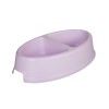 Joypet Πλαστικό Ellipse Διπλό Μπολ Φαγητού & Νερού για  Σκύλο & Γάτα 1LT (Διάφορα Χρώματα)