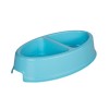 Joypet Πλαστικό Ellipse Διπλό Μπολ Φαγητού & Νερού για  Σκύλο & Γάτα 1LT (Διάφορα Χρώματα)