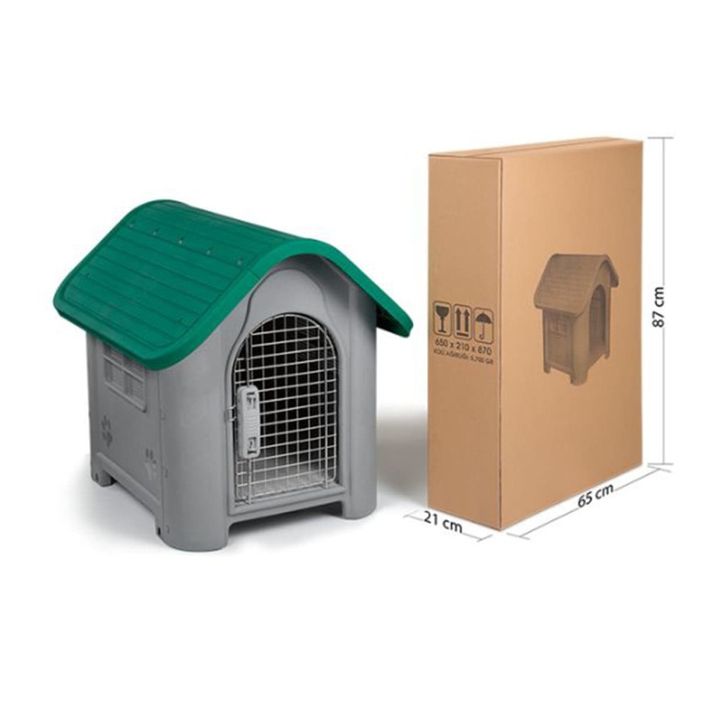 Joypet Πλαστικό Σπιτάκι για Σκύλο (Μπλε ή Πράσινο)