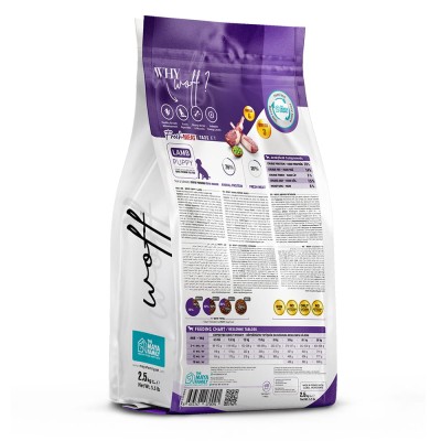 Maya Family Woff 2.5kg ξηρά τροφή για κουτάβια με αρνί 