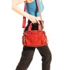 Mega Bag Γυναικεία Τσάντα χειρός μονής θήκης Κόκκινο