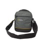 Mega Bag Ανδρική Τσάντα Χιαστί ρυθμιζόμενο λουράκι Γκρι Mega Bag Ανδρική Τσάντα Χιαστί ρυθμιζόμενο λουράκι Γκρι