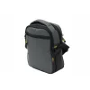 Mega Bag Ανδρική Τσάντα Χιαστί ρυθμιζόμενο λουράκι Γκρι