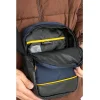 Mega Bag Ανδρική Τσάντα Χιαστί με δύο θήκες Σκούρο μπλε