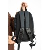 Mega Bag Ανδρικό Σακίδιο Πλάτης διπλής θήκης Μαύρο Mega Bag Ανδρικό Σακίδιο Πλάτης διπλής θήκης Μαύρο