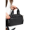 Mega Bag Γυναικεία Τσάντα χειρός μονής θήκης Μαύρο Mega Bag Γυναικεία Τσάντα χειρός μονής θήκης Μαύρο