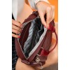 Mega Bag Γυναικεία Τσάντα χειρός μονής θήκης Μπορντό Mega Bag Γυναικεία Τσάντα χειρός μονής θήκης Μπορντό