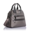 Mega Bag Γυναικεία Τσάντα Χιαστί με τρεις θήκες Ανθρακί Mega Bag Γυναικεία Τσάντα Χιαστί με τρεις θήκες Ανθρακί