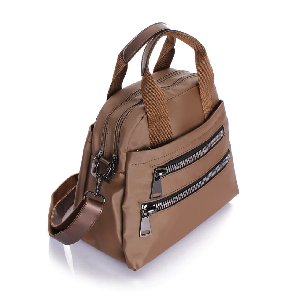 Mega Bag Γυναικεία Τσάντα Χιαστί με τρεις θήκες Βιζόν Mega Bag Γυναικεία Τσάντα Χιαστί με τρεις θήκες Βιζόν