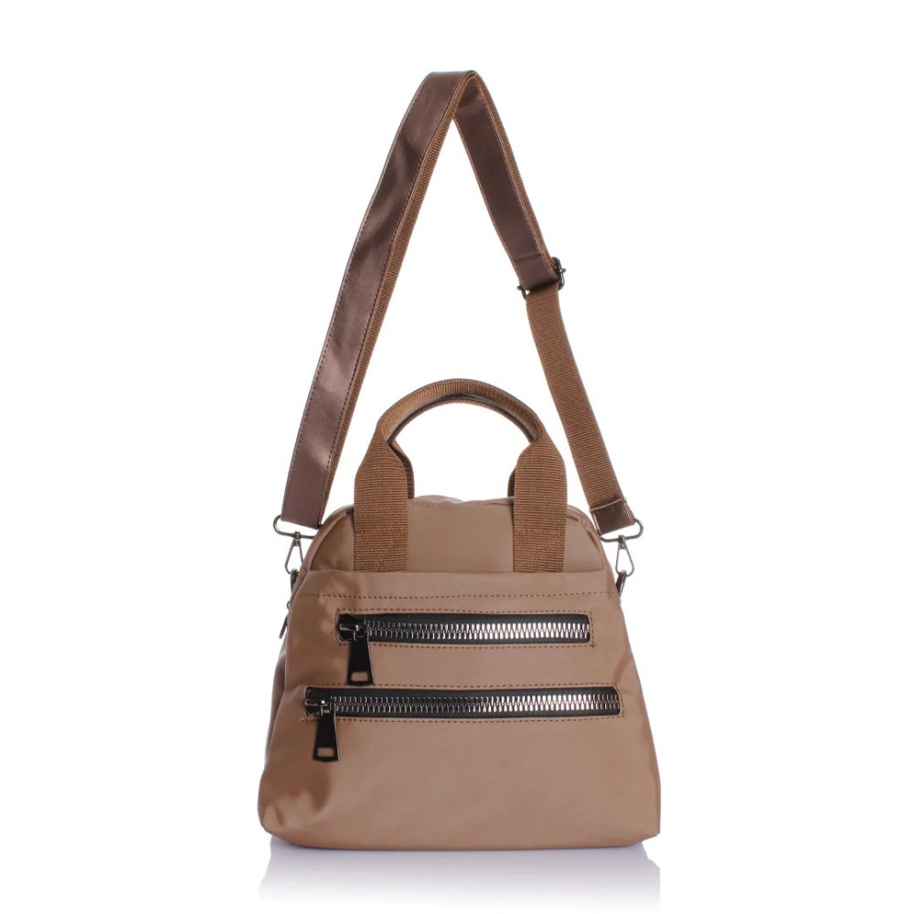 Mega Bag Γυναικεία Τσάντα Χιαστί με τρεις θήκες Βιζόν Mega Bag Γυναικεία Τσάντα Χιαστί με τρεις θήκες Βιζόν