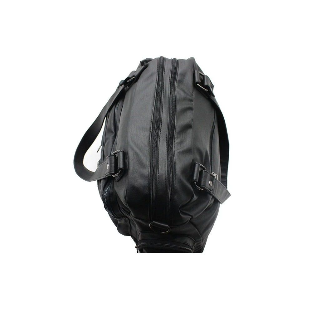 Mega Bag Γυναικεία Τσάντα ώμου με πολλαπλές θήκες Μαύρο Mega Bag Γυναικεία Τσάντα ώμου με πολλαπλές θήκες Μαύρο