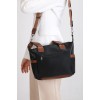 Mega Bag Γυναικεία Τσάντα ώμου μονής θήκης Ταμπά Μαύρο Mega Bag Γυναικεία Τσάντα ώμου μονής θήκης Ταμπά Μαύρο