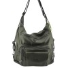 Mega Bag Γυναικείο Σακίδιο Πλάτης και ώμου με δύο θήκες Πράσινο Mega Bag Γυναικείο Σακίδιο Πλάτης και ώμου με δύο θήκες Πράσινο