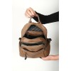 Mega Bag Γυναικείο Σακίδιο Πλάτης με πολλαπλές θήκες Χάλκινο Mega Bag Γυναικείο Σακίδιο Πλάτης με πολλαπλές θήκες Χάλκινο