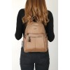 Mega Bag Γυναικείο Σακίδιο Πλάτης με πολλαπλές θήκες Χάλκινο Mega Bag Γυναικείο Σακίδιο Πλάτης με πολλαπλές θήκες Χάλκινο