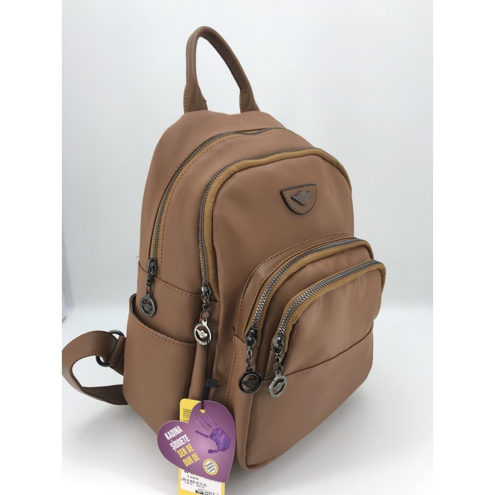 Mega Bag Γυναικείο Σακίδιο Πλάτης συνθετικό αδιάβροχο ύφασμα Ταμπά Mega Bag Γυναικείο Σακίδιο Πλάτης συνθετικό αδιάβροχο ύφασμα Ταμπά