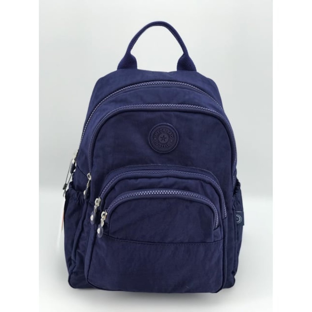 Mega Bag Γυναικείο Σακίδιο Πλάτης με τέσσερις θήκες Ναυτικό Μπλε Mega Bag Γυναικείο Σακίδιο Πλάτης με τέσσερις θήκες Ναυτικό Μπλε