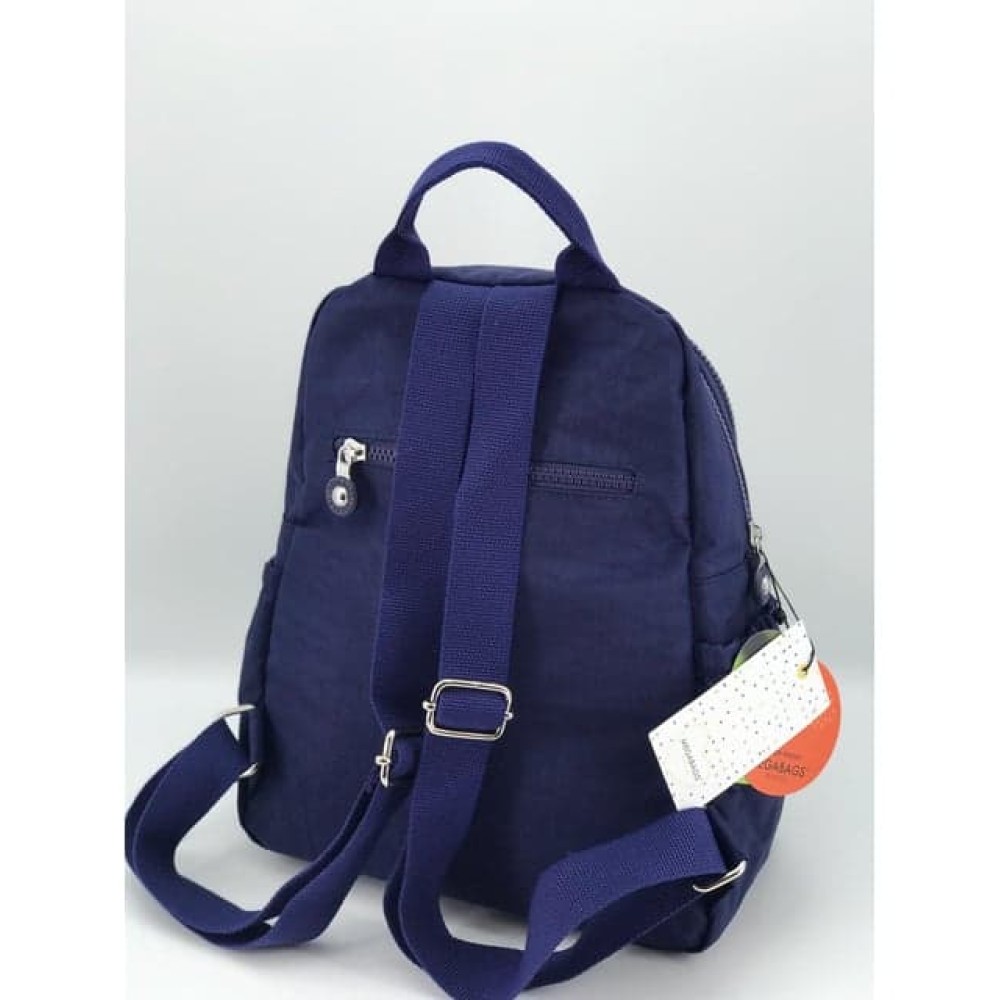 Mega Bag Γυναικείο Σακίδιο Πλάτης με τέσσερις θήκες Ναυτικό Μπλε Mega Bag Γυναικείο Σακίδιο Πλάτης με τέσσερις θήκες Ναυτικό Μπλε