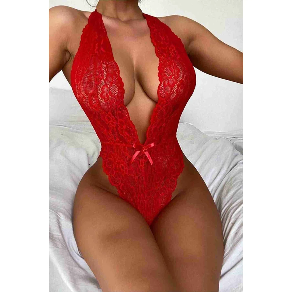 Merry See Sexy Εσώρουχο κορμάκι Κόκκινο MS3126RED Merry See Sexy Εσώρουχο κορμάκι Κόκκινο MS3126RED