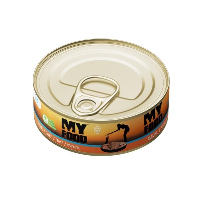 Myfood Grain Free 100gr Υγρή Τροφή για Ενήλικες Γάτες Πατέ Ψαριού