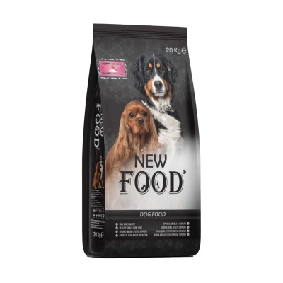New Food 20kg Ξηρά Τροφή για Κουτάβια με Μοσχάρι και Ρύζι