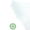 New Lilla Γυναικεία κλασικά εσώρουχα με διάτρητες καρδιές Λευκό 5 τεμάχια