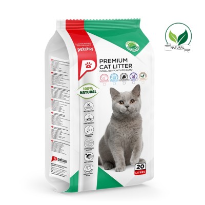 Petclay Άμμος Γάτας Natural 20lt