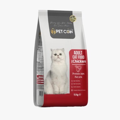 Pet coin Plus (29 protein 12 fat) 15kg Ξηρά Τροφή για Ενήλικες Γάτες με Κοτόπουλο
