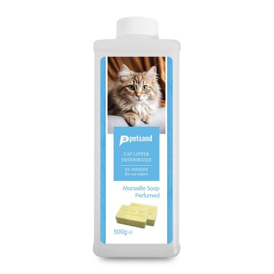 Petsand Αποσμητικοί Μικροκόκκοι Άμμου Γάτας με Άρωμα Marseille Soap