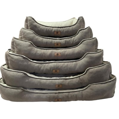 Robert Shop Collection Σετ Κρεβατιών Κατοικιδίων Καφέ-Μπεζ 6τμχ