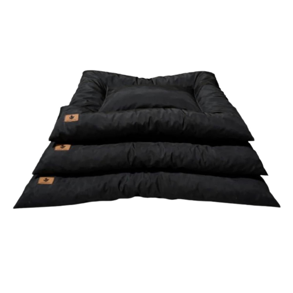 Robert Shop Collection Σετ Κρεβατιών Κατοικιδίων Αδιάβροχο Μαύρο 3τμχ