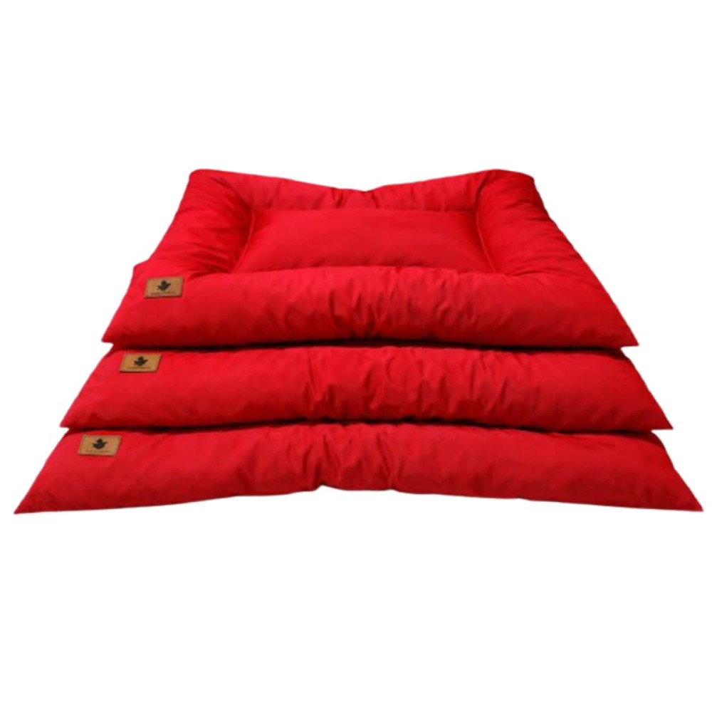 Robert Shop Collection Σετ Κρεβατιών Κατοικιδίων Αδιάβροχο Κόκκινο XL 3τμχ