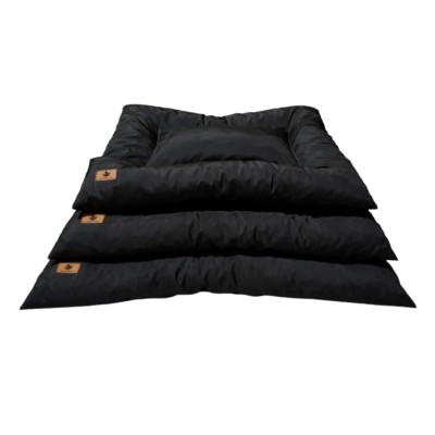 Robert Shop Collection Σετ Κρεβατιών Κατοικιδίων Αδιάβροχο Μαύρο XL 3τμχ