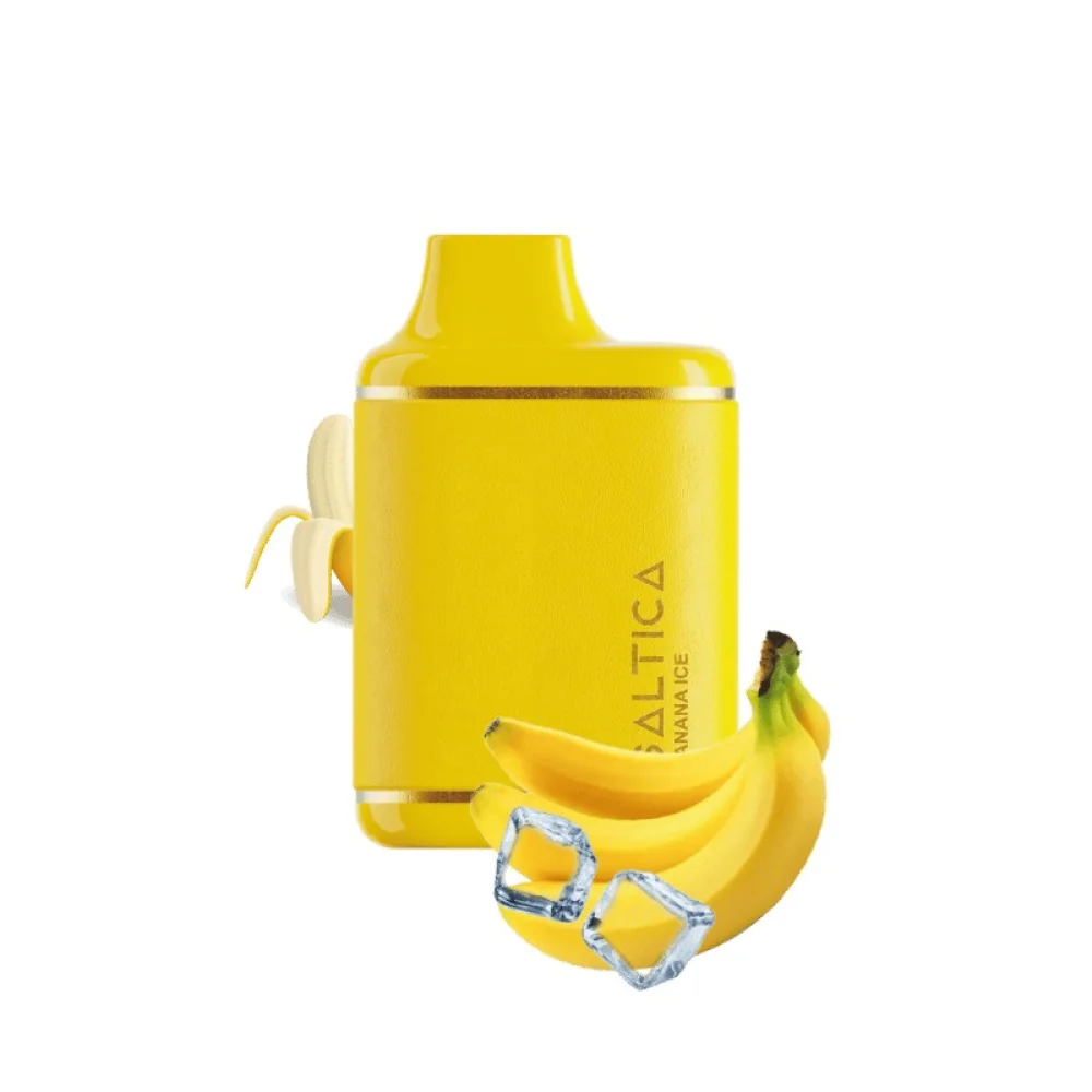 Saltica Leather vape μιας χρήσης Banana Ice 7000 Puffs 2ml o%nic Saltica Leather vape μιας χρήσης Banana Ice 7000 Puffs 2ml o%nic