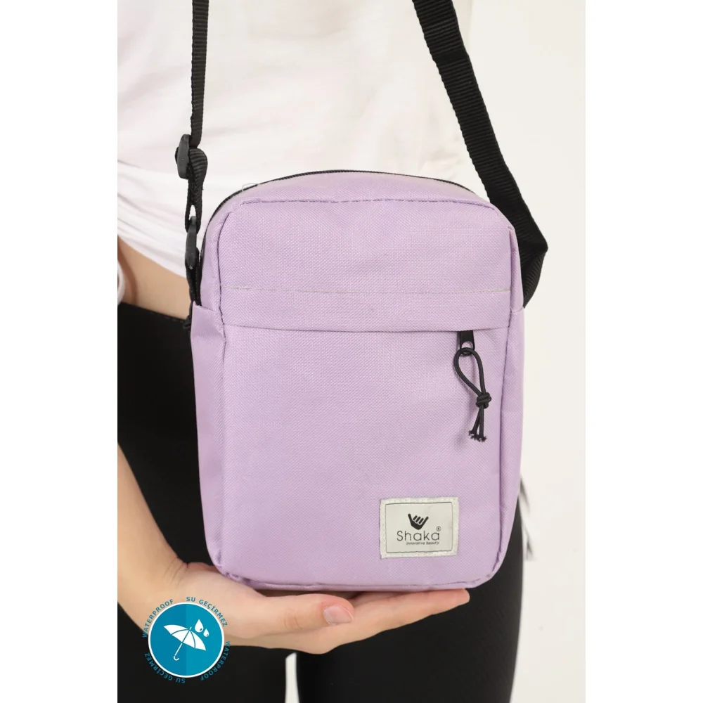 Shaka mini τσάντα χιαστί μονής θήκης Λιλά Shaka mini τσάντα χιαστί μονής θήκης Λιλά