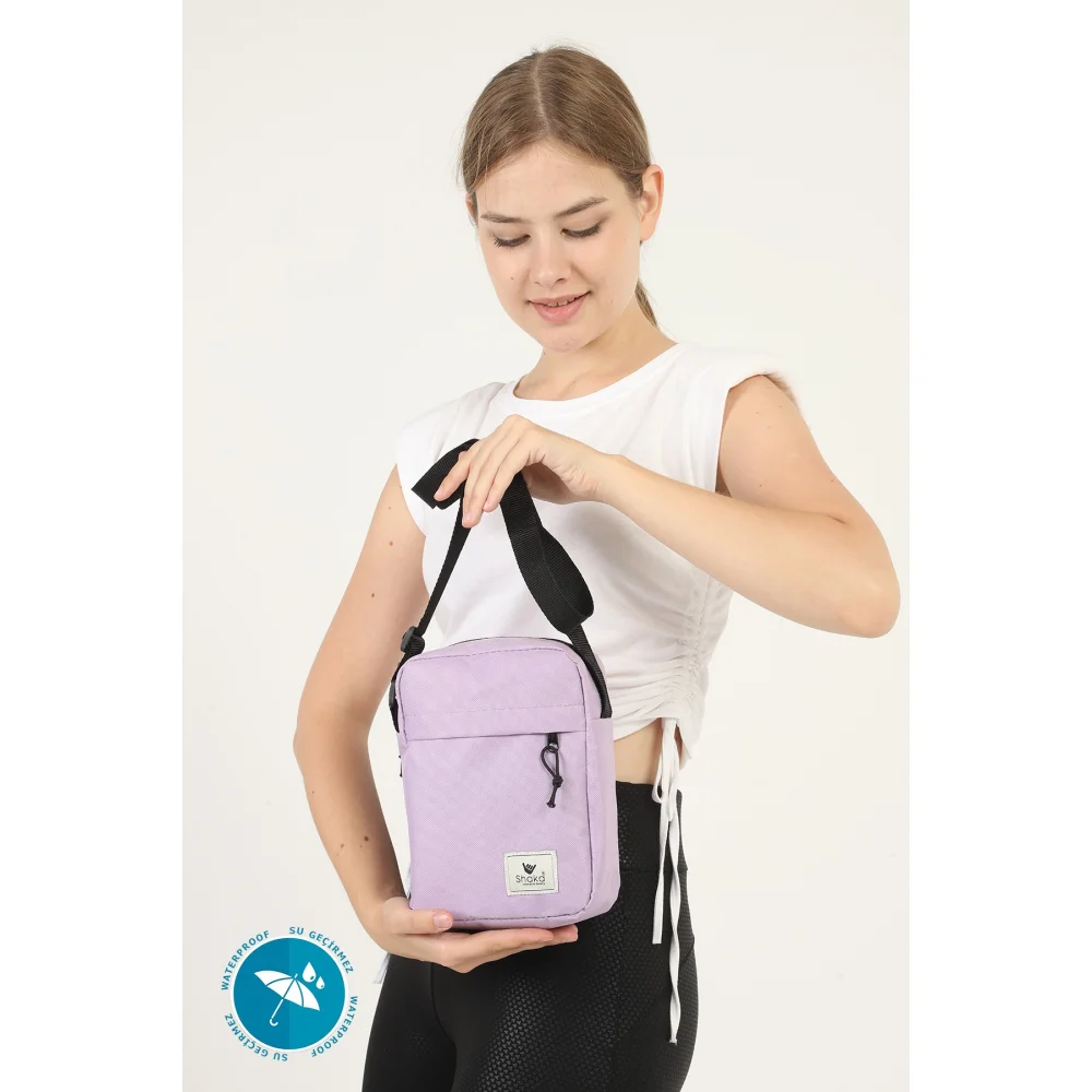 Shaka mini τσάντα χιαστί μονής θήκης Λιλά Shaka mini τσάντα χιαστί μονής θήκης Λιλά