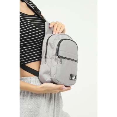 Shaka Τσαντάκι Freebag με δύο θήκες Γκρι