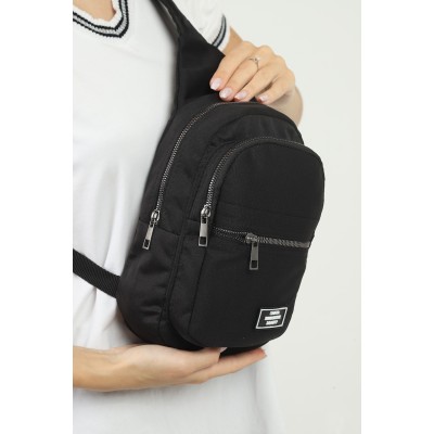 Shaka Τσαντάκι Freebag με δύο θήκες Μαύρο