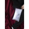 Silver Polo Ασημί ανάγλυφο Clutch τσάντα μονής θήκης Silver Polo Ασημί ανάγλυφο Clutch τσάντα μονής θήκης