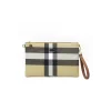 Silver Polo Μπεζ Clutch Τσάντα μονής θήκης με μοτίβο καρό Silver Polo Μπεζ Clutch Τσάντα μονής θήκης με μοτίβο καρό