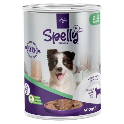 Spelly Premium Πατέ Αρνί για Κουτάβια 400gr