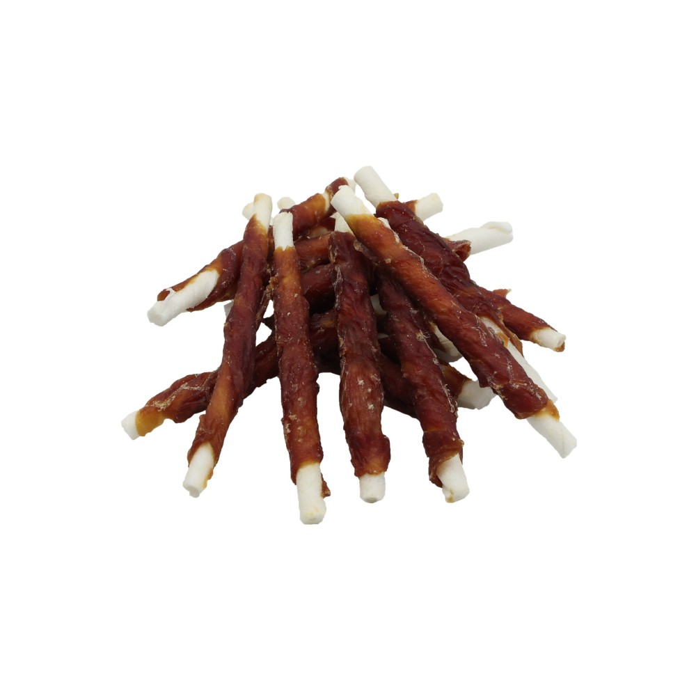 Uniq 500gr Λιχουδιά για Σκύλους Στικς με Δέρμα Τυλιγμένο με Πάπια Uniq 500gr Λιχουδιά για Σκύλους Στικς με Δέρμα Τυλιγμένο με Πάπια