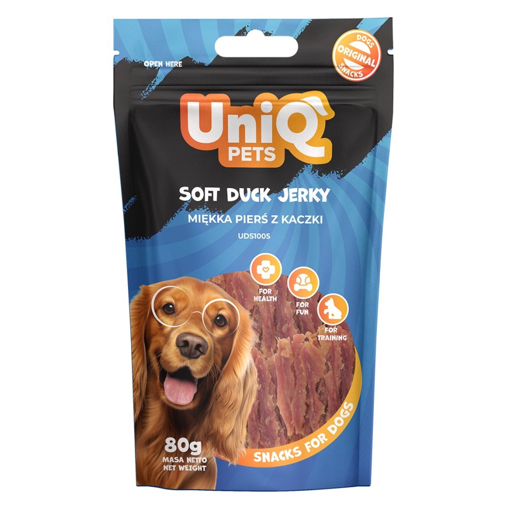 Uniq 80gr Λιχουδιά για Σκύλους Μαλακά Κομμάτια Πάπιας Uniq 80gr Λιχουδιά για Σκύλους Μαλακά Κομμάτια Πάπιας