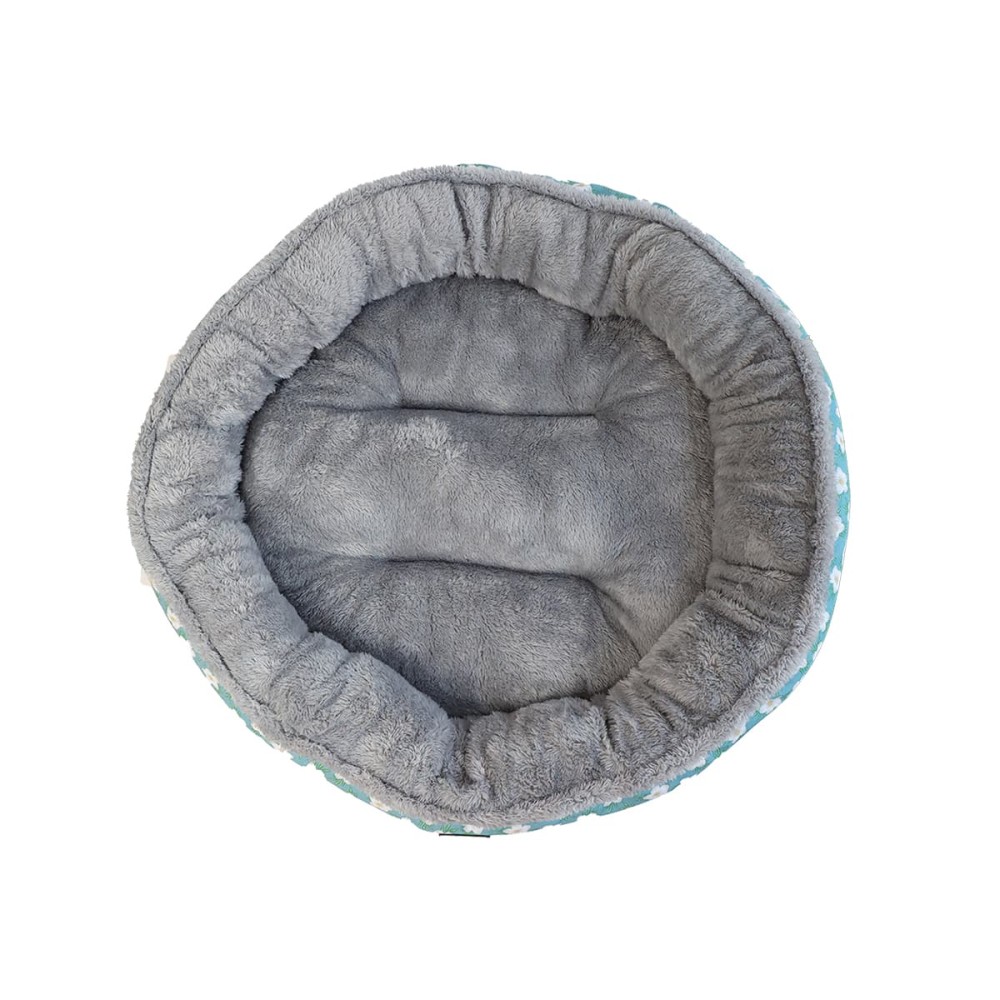 Uniq Κρεβάτι Κατοικιδίων DAILYNAP SNOWFLAKE Στρογγυλό Μπλε Medium